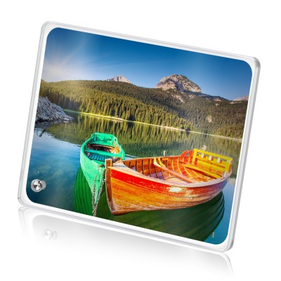 Sunmeta sublimation photo frame glass printing photo frame BL-06